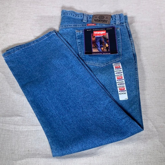 Wrangler Other - Vintage Made in USA Wrangler Jeans 42x30 Fit. 40x29 Stretch Classic‎ Fit